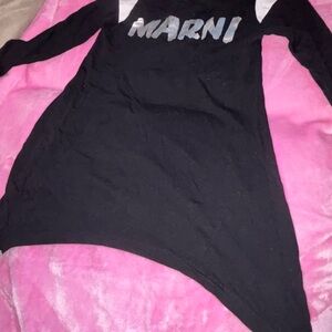 Marni Black Dress Girls
